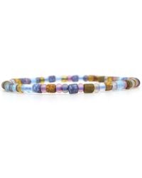 Shar Oke - Czech Picasso Beaded Bracelet - Lyst