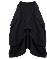 Metamorph - Asymmetrical Maxi Skirt - Lyst