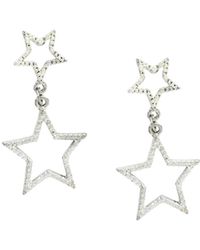 Maison De Gala - Starlight Duo Outline Drop Earring - Lyst