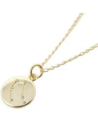 Sophelia - Gemini Plated Constellation Star Map Pendant Charm Necklace - Lyst