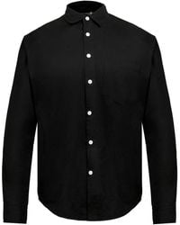 Smart and Joy - Contrasted Buttons Timeless Cotton Shirt - Lyst