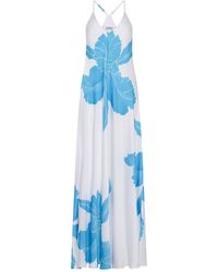 Belyed Handcraft - St Tropez – Silk Maxi Dress By Belyed - Lyst
