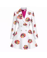 Richa Sharma - Luxury Handmade Floral Blazer Dress - Lyst