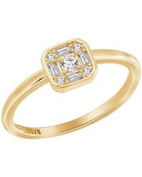 Diamonbliss - Marilyn Monroe Cluster Square Ring - Lyst
