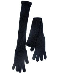 Maison Bogomil - Sparkly Knit Opera Gloves - Lyst