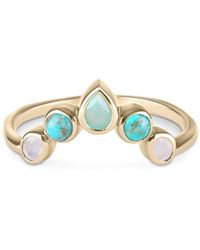 Zohreh - Semi-Precious Hugging Cocktail Ring - Lyst