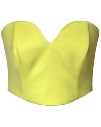AGGI by HALEWSKI - Lara Wild Lime Corset - Lyst