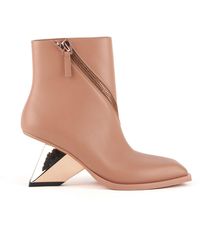 United Nude - Zip-Around Rockit Heel Ankle Boots - Lyst