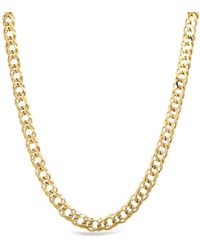 Lutiro - Double Link Chain Necklace - Lyst