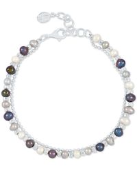 Dower & Hall - Mixed Freshwater Timeless Pearl Bracelet - Lyst