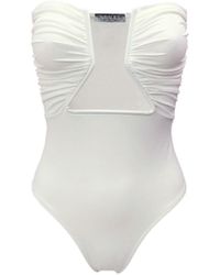 Nayades the Label - Neutrals Coco De Mer One-Piece Avorio - Lyst