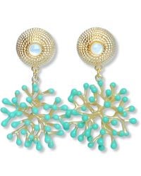 Malolo Jewelry - Fire Coral Earrings Reef - Lyst