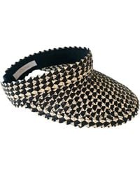 OhSun - Neutrals Straw Visor - Lyst