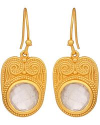 Opium Jewels - Goddess Earrings - Lyst