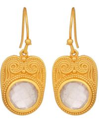 Opium Jewels - Goddess Earrings - Lyst