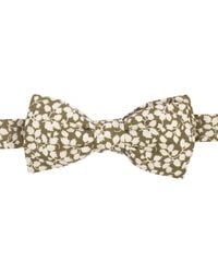 LE COLONEL - Khaki Liberty Glenjade Bow Tie - Lyst