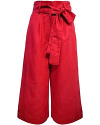 Emma Wallace - Nala Cropped Trouser - Lyst
