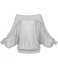 Yogi8Apparel - Oversized Off The Shoulder Top - Lyst