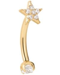 Vanhi - Crystal Star Titanium Rook Barbell - Lyst