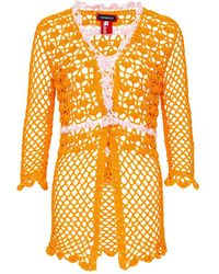 Andreeva - California Poppy Handmade Crochet Shirt - Lyst