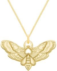 CarterGore - Medium Moth Pendant Necklace - Lyst