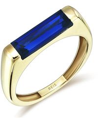Reis Jewellery - Sapphire Line Ring - Lyst