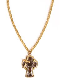 Caramel Vintage Jewellery - Holy Holy Pendant Necklace - Lyst