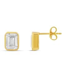 SHYMI - Fancy Shape Bezel Set Studs - Lyst