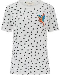 Sugarhill - Maggie T-Shirt Off, Spots, Parrot - Lyst