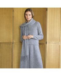 Bel Cashmere - Brushed Cashmere Scarf - Lyst