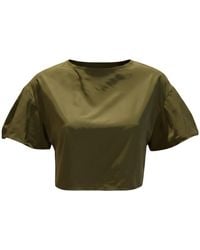 SNIDER - Leda Short Sleeve Top - Lyst