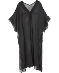 Saachi - Ruffled Button Kaftan Cover Up - Lyst