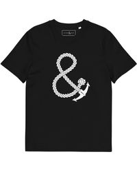 Anchor and Crew - Oversized Ampersand Signature Organic Cotton T-Shirt - Lyst