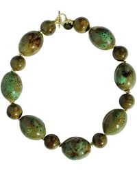Edgar Navarro Jewelry - Navarro Oval Ceramic Statement Necklace - Lyst