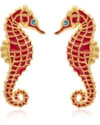 Milou Jewelry - Seahorse Earrings - Lyst