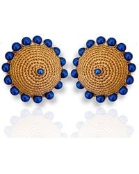 PINAR OZEVLAT - Dome Studs Camel - Lyst