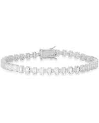 Kylie Harper - Multi Cut Diamond Cz Tennis Bracelet - Lyst