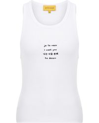 Je Te Veux - Jtv Tank Top - Lyst
