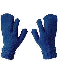 London Atelier Byproduct - Soft Two Finger Knitted Mitten Gloves - Lyst