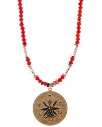 Ebru Jewelry - Spiritual Energy Beaded Yoga Choker Necklace - Lyst