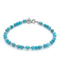 Nellou Jewellery - Jewel Bead December Birthstone Bracelet Sterling - Lyst