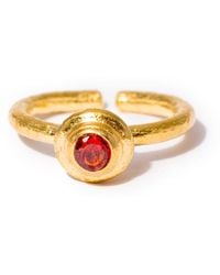 Kybele Studio - Amber Gemstone Ring - Lyst