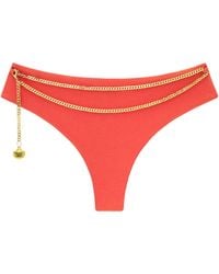 Adriana Pappas Designs - Riviera Bottoms With Chain Coral Quartz - Lyst