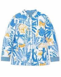 Yumi' - Jungle Reversible Cotton Quilted Jacket - Lyst