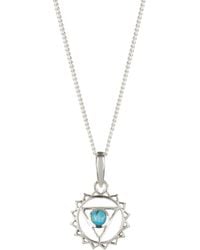Charlotte's Web Jewellery - Throat Chakra Necklace - Lyst