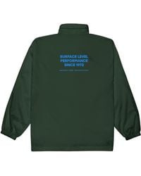 Anchor and Crew - Forest Surface Level Sports Club League Embroidered Windbreaker Coat - Lyst