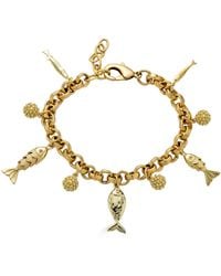 Loni Paul Jewelry - Fish Charm Bracelet - Lyst