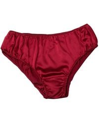 Soft Strokes Silk - Set Of Two Pure Mulberry Silk Bikini Pantie - Lyst