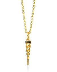 Myrto Katramadou Jewellery - Unicorn Whisper – Necklace 18K-Plated 925 - Lyst