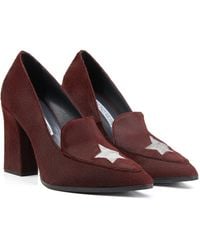 Rosamund Muir London - Maria Burgundy Calf Hair & Star Loafers - Lyst